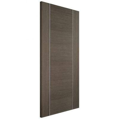 Alcaraz Chocolate Grey Pre-Finished Interior Fire Door FD30 - 1981mm x 762mm - LPD Doors