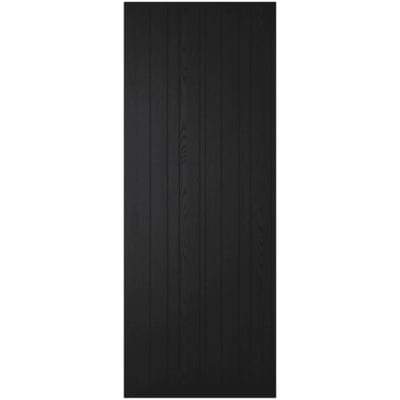 Montreal Dark Charcoal Pre-Finished Interior Door - 1981mm x 686mm - LPD Doors