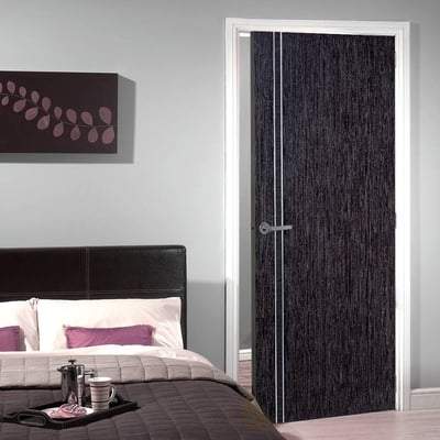 Zanzibar Ash Grey Pre-Finished Interior Door - 1981mm x 838mm - LPD Doors