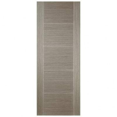 Vancouver Light Grey Pre-Finished 5 Panel Interior Fire Door FD30 - 1981mm x 686mm - LPD Doors