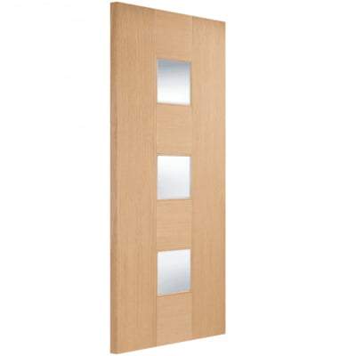 Catalonia 3 Light Pre-Finished Internal Door - 1981mm x 686mm - LPD Doors