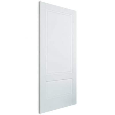 Brooklyn White Primed 2 Panel Interior Door - 2040mm x 726mm - LPD Doors