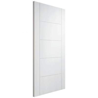 Vancouver White Primed 5 Panel Interior Door - 1981mm x 813mm - LPD Doors