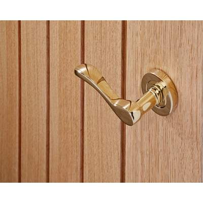 Ariel Polished Brass Handle Hardware Pack Standard - LPD Doors