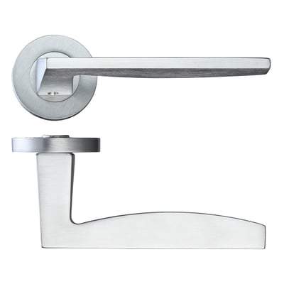 Crux Satin Chrome Handle Hardware Pack Privacy - LPD Doors