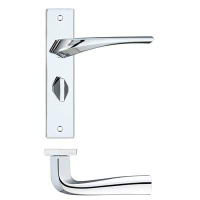Dorado Polished Chrome Handle Hardware Pack Standard - LPD Doors