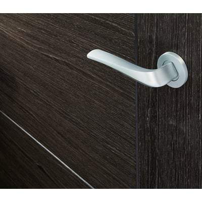 Draco Satin Chrome Handle Hardware Pack Privacy - LPD Doors