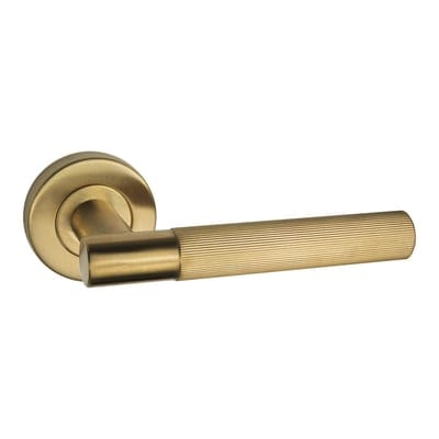 Geneva Satin Gold Hardware Pack Privacy - LPD Doors