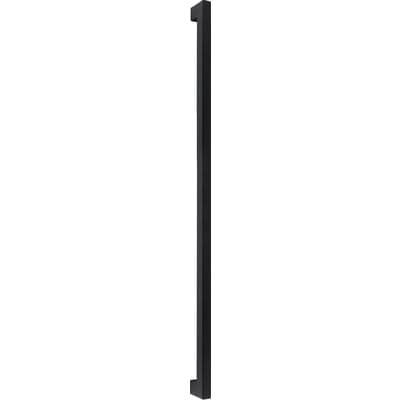 Hudson Matt Black Double Handle Pair - 600mm - LPD Doors