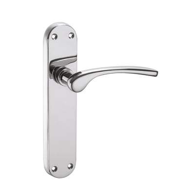 Musca Polished Chrome Handle Hardware Pack Privacy - LPD Doors