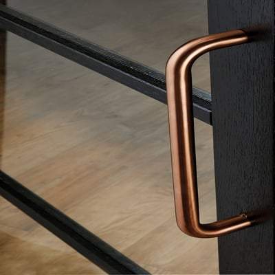 Perseus Bronze Bolt Through Grabrail Hardware Pack Standard - LPD Doors