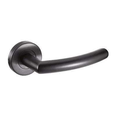 Phoenix Matt Black Handle Hardware Pack Standard - LPD Doors