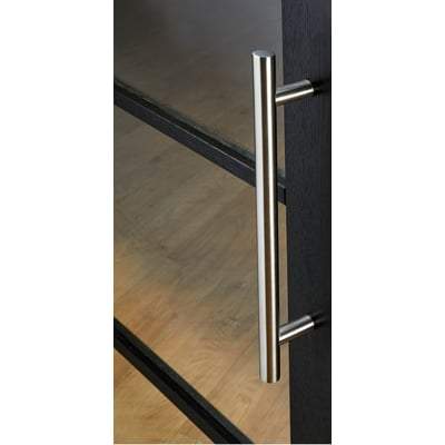 Pictor (600mm) Satin Chrome Handle Hardware Pack Privacy - LPD Doors