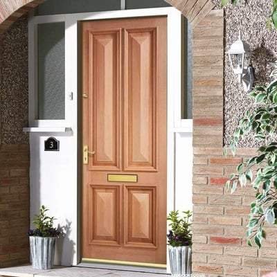 Islington Hardwood M&T External Door - 2083mm x 864mm - LPD Doors