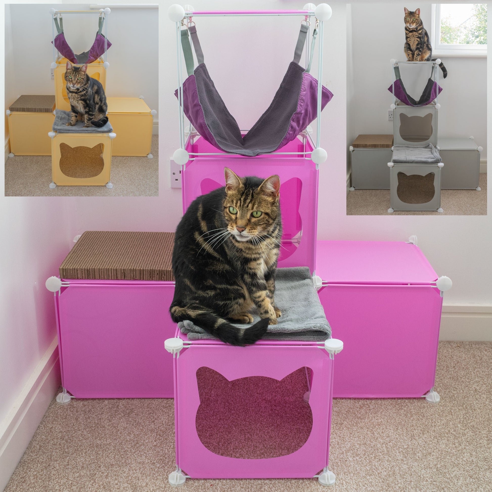 Kitty Cubby Cat Cube Play Tower MIDI - Best4Trade-Retail PETS
