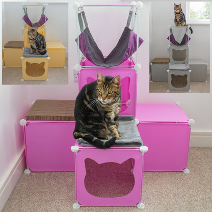 Kitty Cubby Cat Cube Play Tower MIDI - Best4Trade-Retail PETS