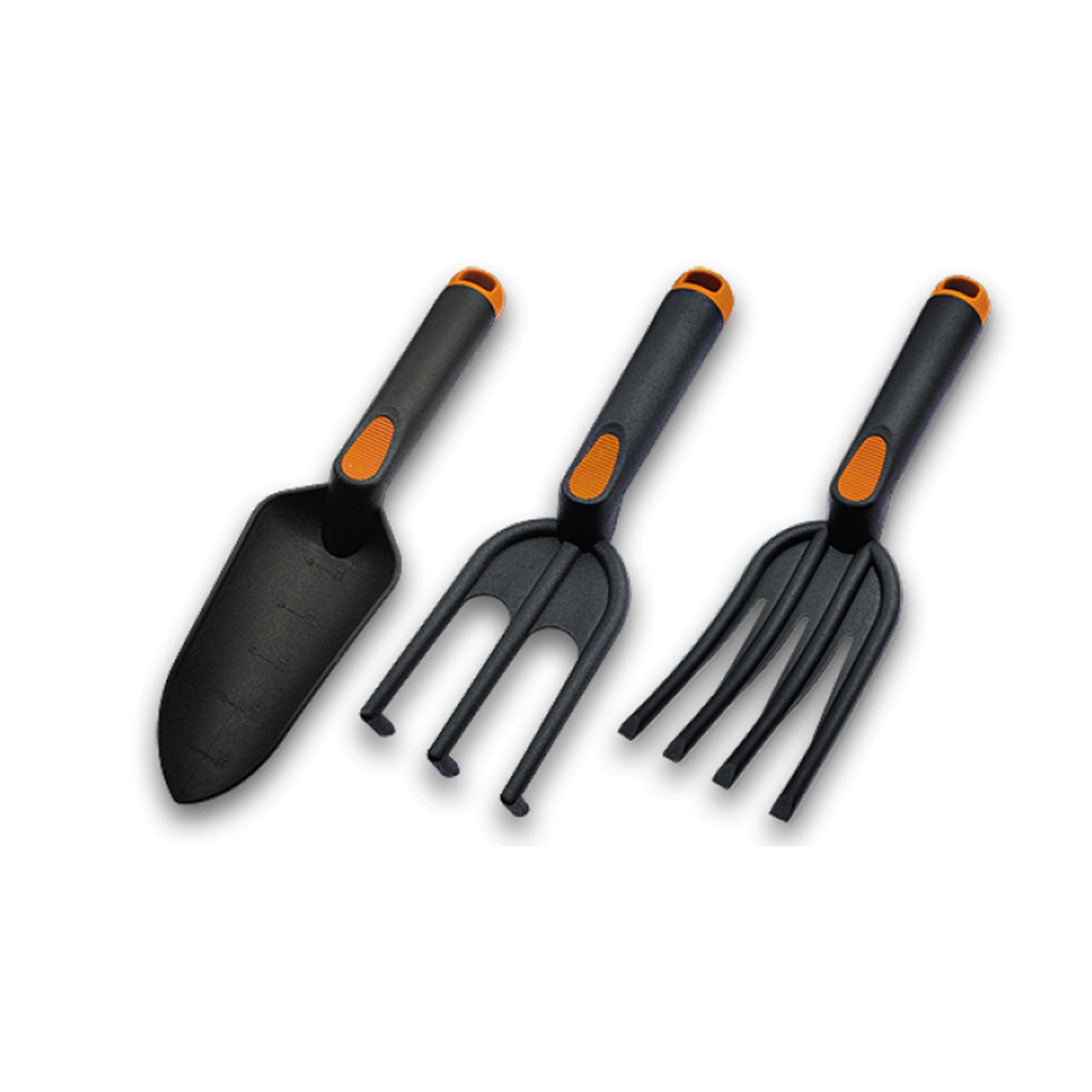 3-Element Garden Tool Set with Fiberglass Handles - Best4Trade-Retail