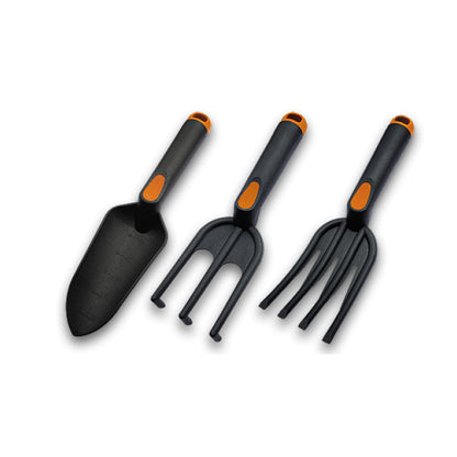 3-Element Garden Tool Set with Fiberglass Handles - Best4Trade-Retail