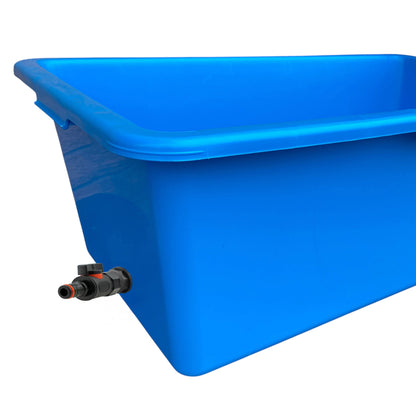 Blue Dog Bath with Drain Valve (Black) - Best4Trade-Retail PETS