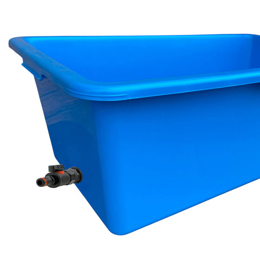 Blue Dog Bath with Drain Valve (Black) - Best4Trade-Retail PETS