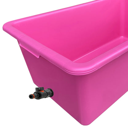 Pink Dog Bath with Drain Valve (Black) - Best4Trade-Retail PETS