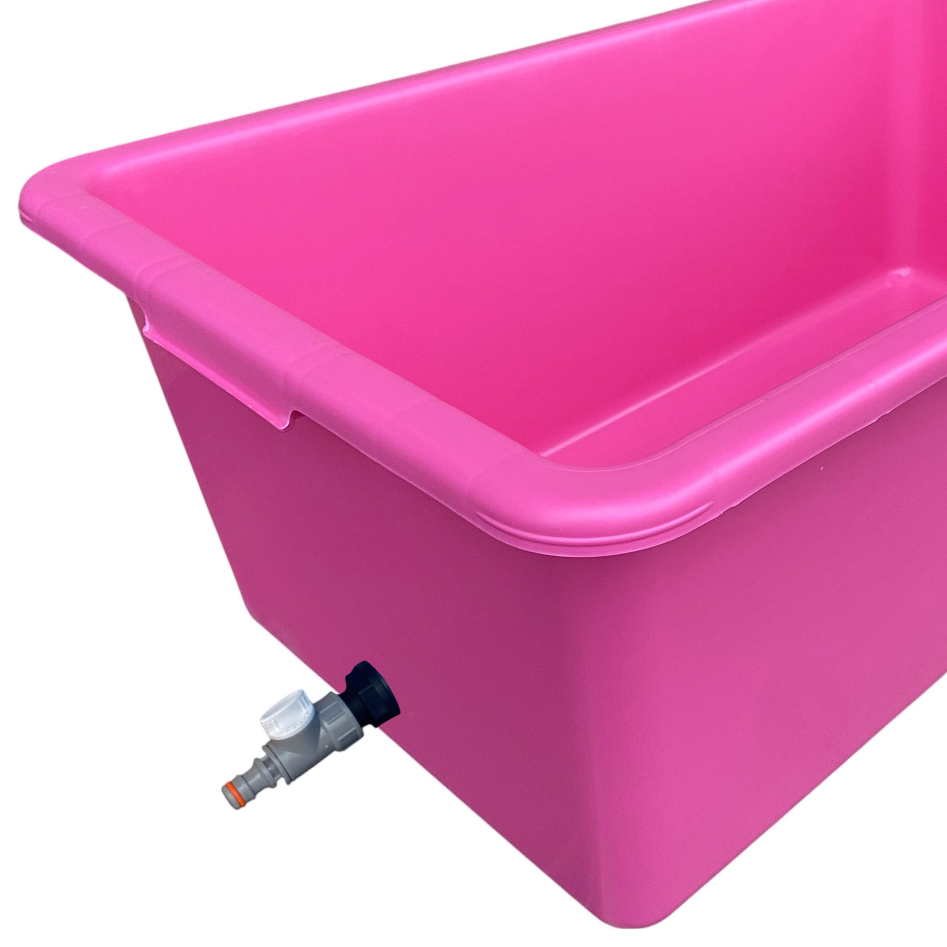 Pink Dog Bath with Drain Valve (WL) - Best4Trade-Retail PETS