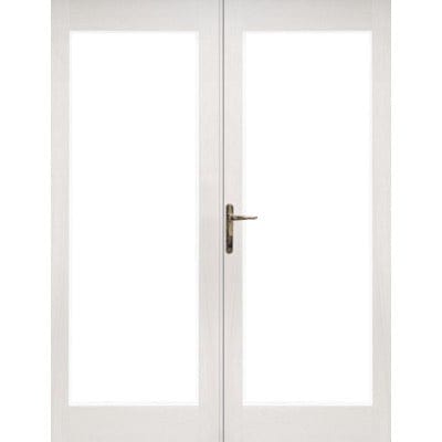 XL Joinery La Porte French Door in Pre-Finished External White - All Sizes - Build4less