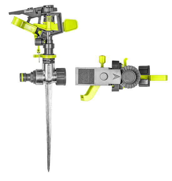 Pulsating Sprinkler on Spike Lime - Best4Trade-Retail Garden watering
