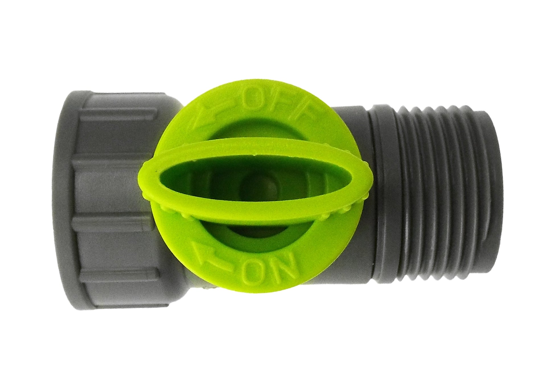 Tap Adapter with Valve 3/4" BSPM-F Lime - Best4Trade-Retail Garden watering