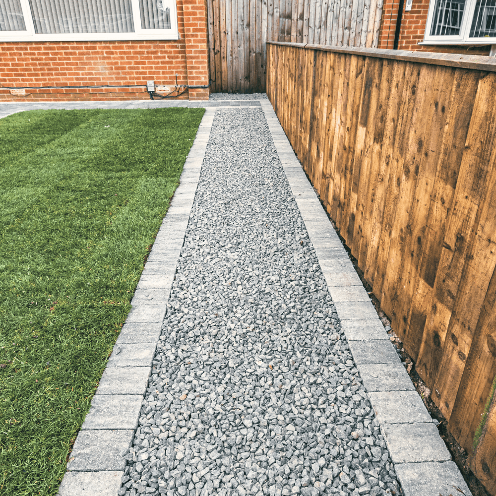 White Grey Limestone Gravel Chippings - Dandy's Topsoil & Landscape Supplies Gravel, Slate & Aggregates