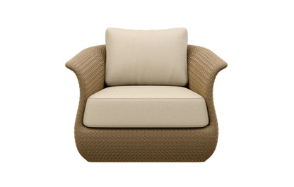 Linden Rattan 5-Seater Outdoor Sofa & Armchair Set with Teak Coffee Tables