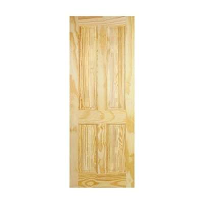 Clear Pine 4 Panel Interior Door - 1981mm x 686mm - LPD Doors