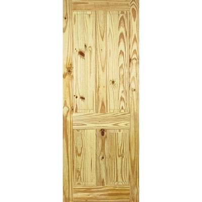 Knotty Pine 4 Panel Interior Door - 1981mm x 762mm - LPD Doors