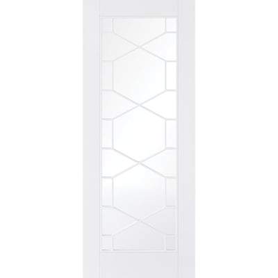 Orly White Primed Glazed Light Panels Interior Door - 1981mm x 838mm - LPD Doors