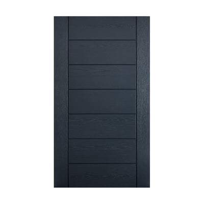 Modica Grey GRP Pre-Finished External Door - 2032mm x 813mm - LPD Doors