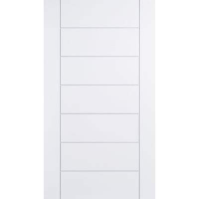 Modica White GRP Pre-Finished External Door - 2032mm x 813mm - LPD Doors