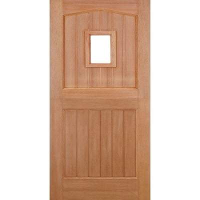 Stable Hardwood Dowelled 1 Unglazed External Door - 2032mm x 813mm - LPD Doors
