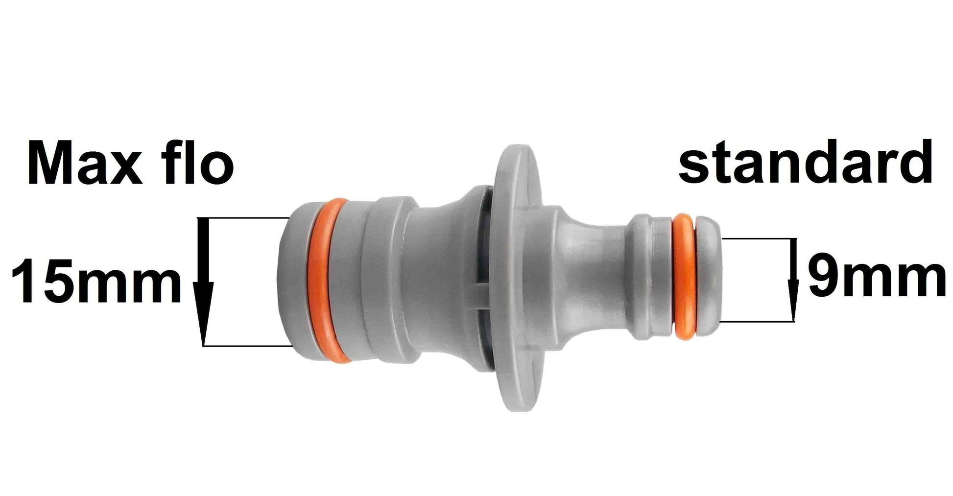 Two Way Connector Male - Max Flo WL - Best4Trade-Retail Garden watering