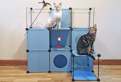 Kitty Cubby Cat Cube Play Tower MAXI - Best4Trade-Retail PETS