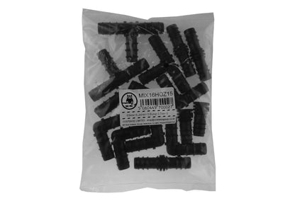 Mix 1/2" Barb Connectors HOZ15