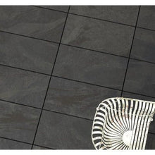 Load image into Gallery viewer, Lake Mustang Black Vitrified Porcelain Paving Pack - All Sizes - Paveworld
