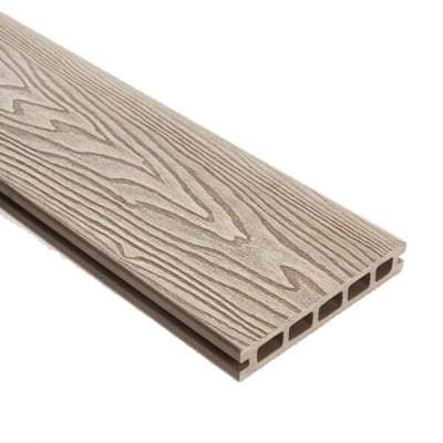 Triton WPC Double Faced Decking Board Sample - Storm Building Products Outdoor & Garden