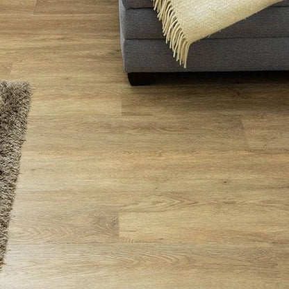 SISU Smoked Oak Click Vinyl Flooring Tiles - 190mm x 1230mm (10 Pack) - EnviroBuild Flooring
