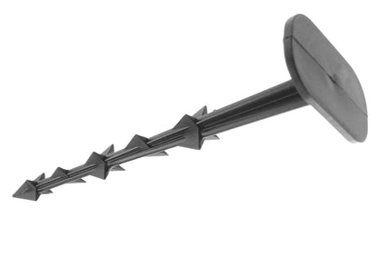 Weed Control Fabric Plastic Fixing Pegs Large 6"