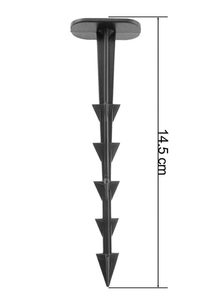 Weed Control Fabric Plastic Fixing Pegs Large 6"