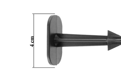 Weed Control Fabric Plastic Fixing Pegs Large 6"