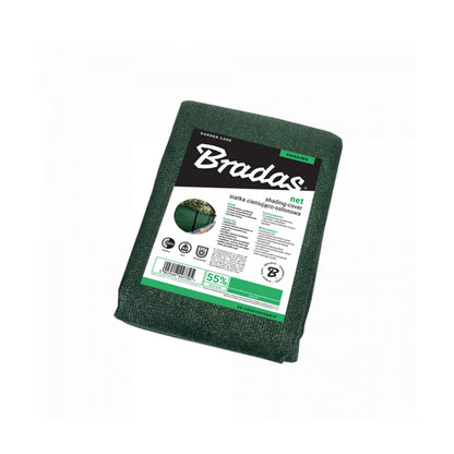 Garden Shade Net 55% 60g Green 1.2m x 10m - Best4Trade-Retail Garden tools & Accesories