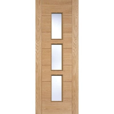 Louis Oak Unfinished 2 Panel Raised Mouldings Internal Door - 1981mm x 686mm - LPD Doors