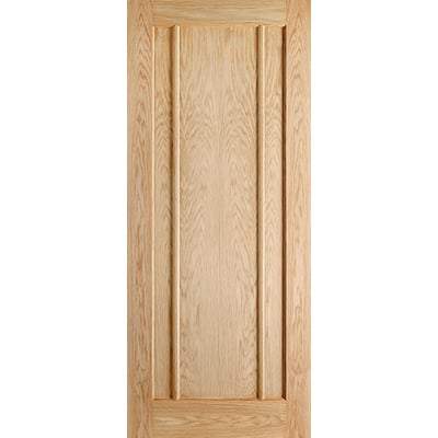 Oak Lincoln Panelled Pre-Finished Internal Fire Door FD30 - 1981mm x 686mm - LPD Doors