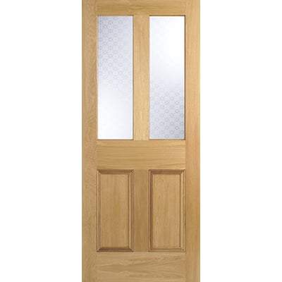 Oak Malton Glass Pack - 875mm x 255mm - LPD Doors